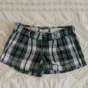 Vintage Abercrombie Plaid Shorts